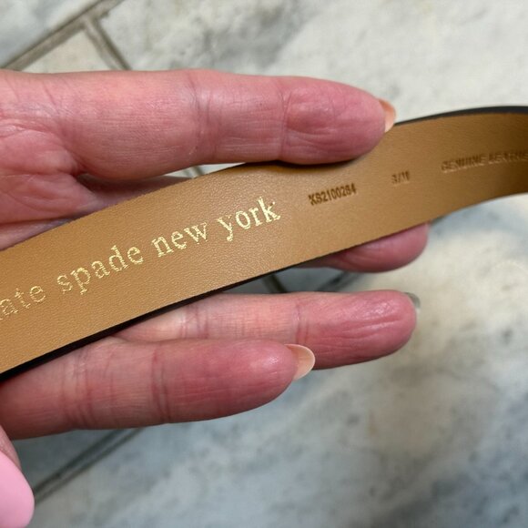 NEW Kate Spade Saffiano Leather zip top belt/sling Small/Medium bag - Picture 7 of 8